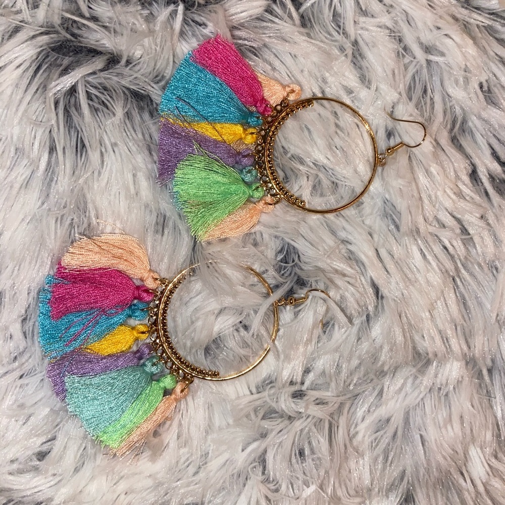 Boho style earrings